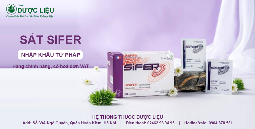 Sắt Sifer cho mẹ bầu
